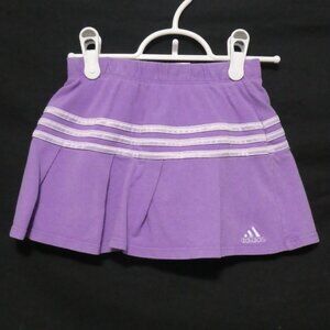ADIDAS | 6x | Purple / Lilac Striped Athletic Skorts | NWOT